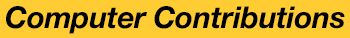 List of Computer Contributions