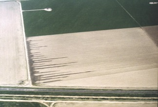 Figure 4a. Aerial photos of (A) flood.