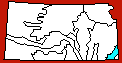 Small map of Kansas highlighting Cherokee Lowlands region.