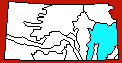 Small map of Kansas highlighting Osage Cuestas region.