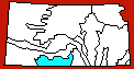 Small map of Kansas highlighting Red Hills region.