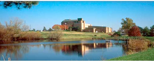 View of Kansas Geological Survey building.