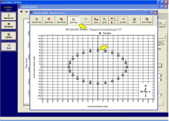 Program dialog box--24-Channel Circular Array.