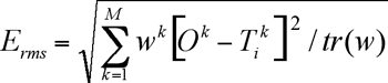 E(rms), weighted case